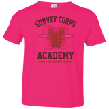 T-Shirts Hot Pink / 2T Survey Corps Academy Toddler Premium T-Shirt