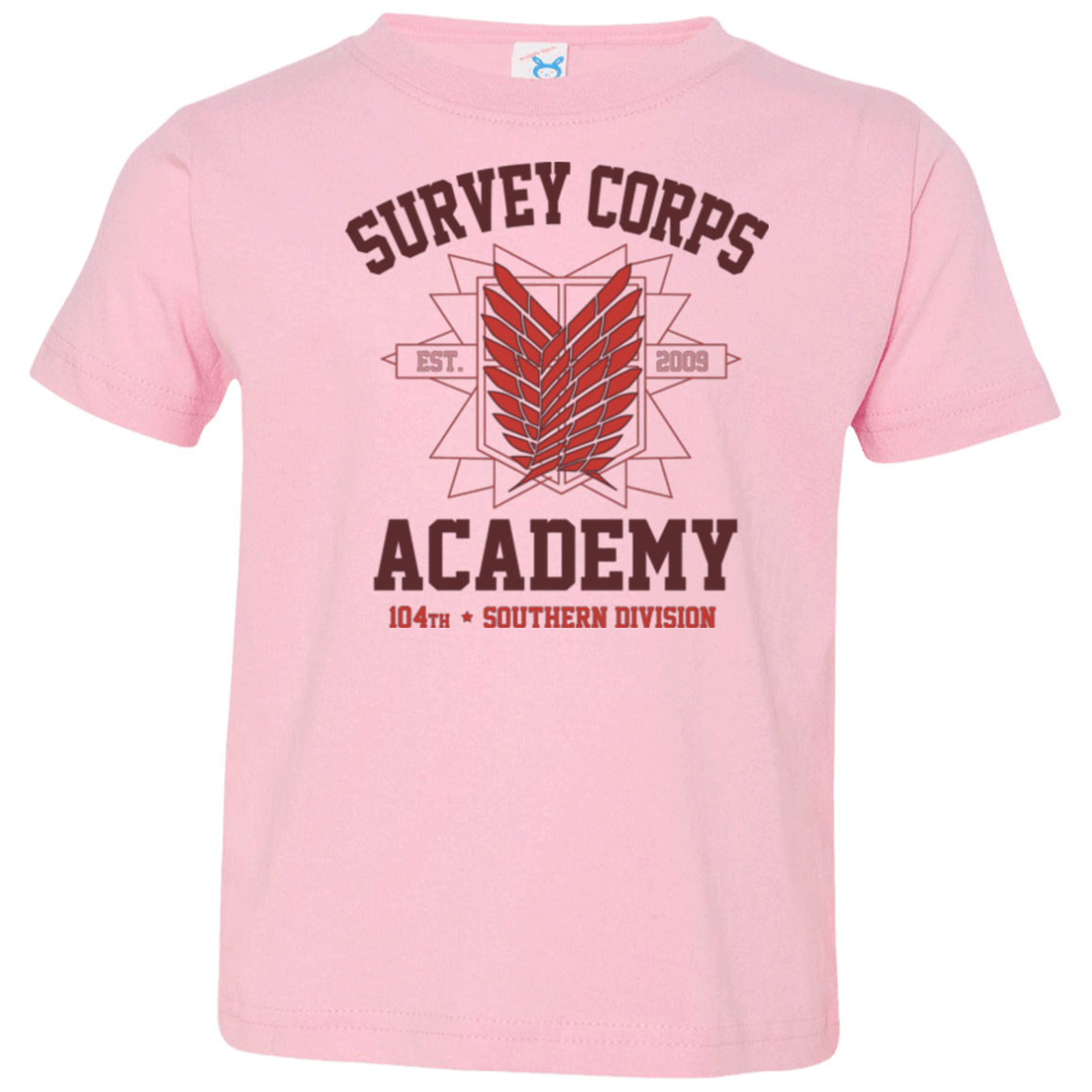 T-Shirts Pink / 2T Survey Corps Academy Toddler Premium T-Shirt