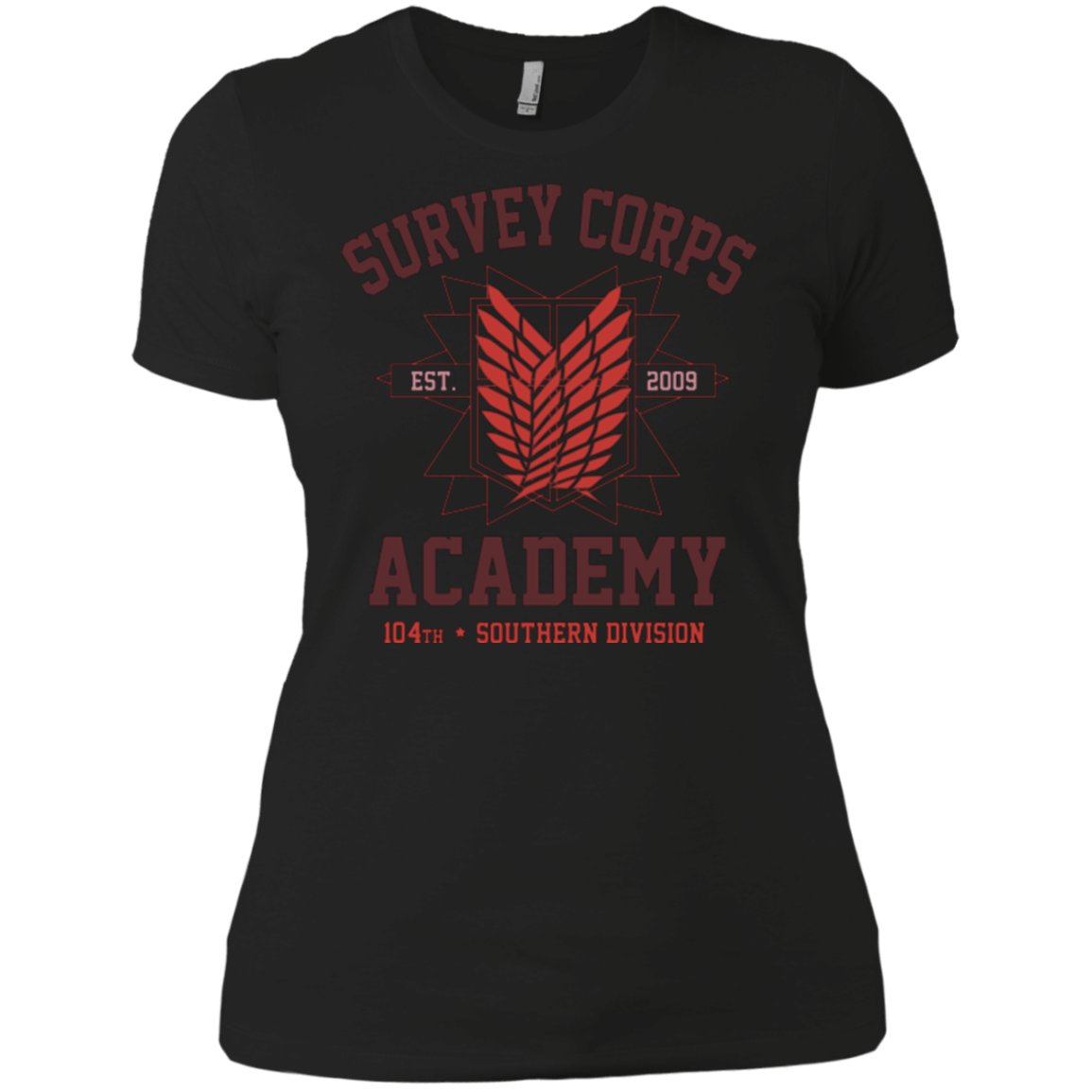 T-Shirts Black / X-Small Survey Corps Academy Women's Premium T-Shirt