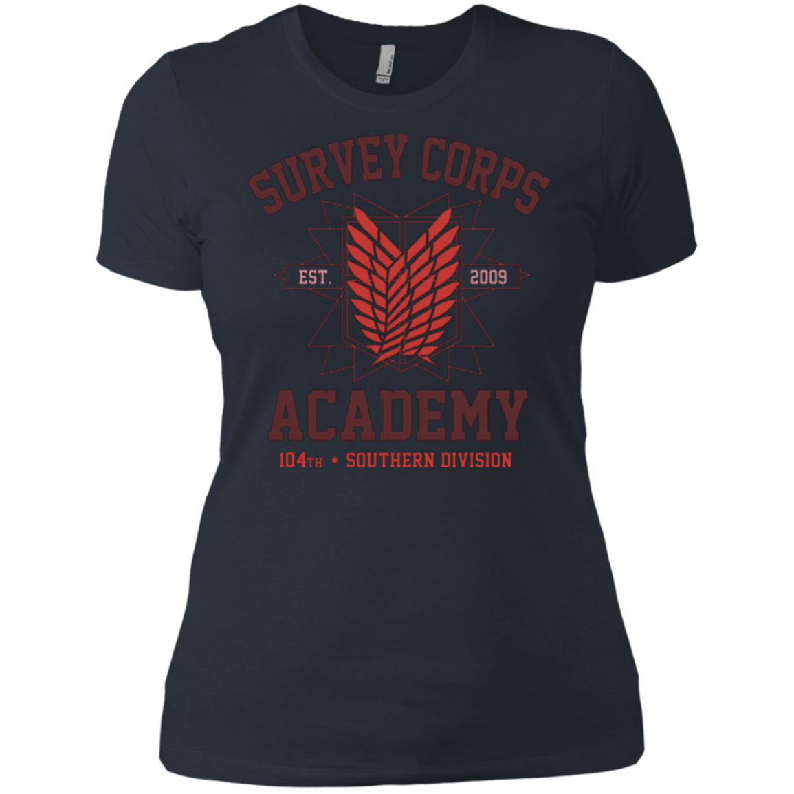 T-Shirts Indigo / X-Small Survey Corps Academy Women's Premium T-Shirt