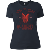 T-Shirts Indigo / X-Small Survey Corps Academy Women's Premium T-Shirt