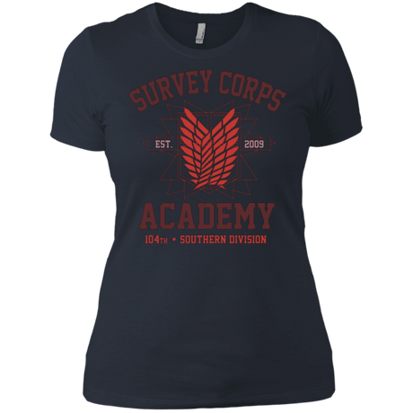 T-Shirts Indigo / X-Small Survey Corps Academy Women's Premium T-Shirt