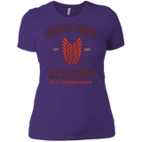 T-Shirts Purple / X-Small Survey Corps Academy Women's Premium T-Shirt