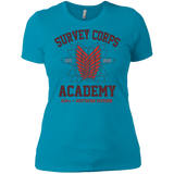T-Shirts Turquoise / X-Small Survey Corps Academy Women's Premium T-Shirt