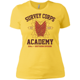 T-Shirts Vibrant Yellow / X-Small Survey Corps Academy Women's Premium T-Shirt