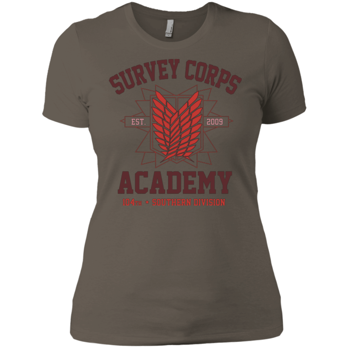 T-Shirts Warm Grey / X-Small Survey Corps Academy Women's Premium T-Shirt