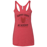 T-Shirts Vintage Red / X-Small Survey Corps Academy Women's Triblend Racerback Tank