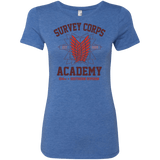 T-Shirts Vintage Royal / Small Survey Corps Academy Women's Triblend T-Shirt