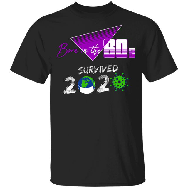 T-Shirts Black / YXS Survived Since The 80s Youth T-Shirt