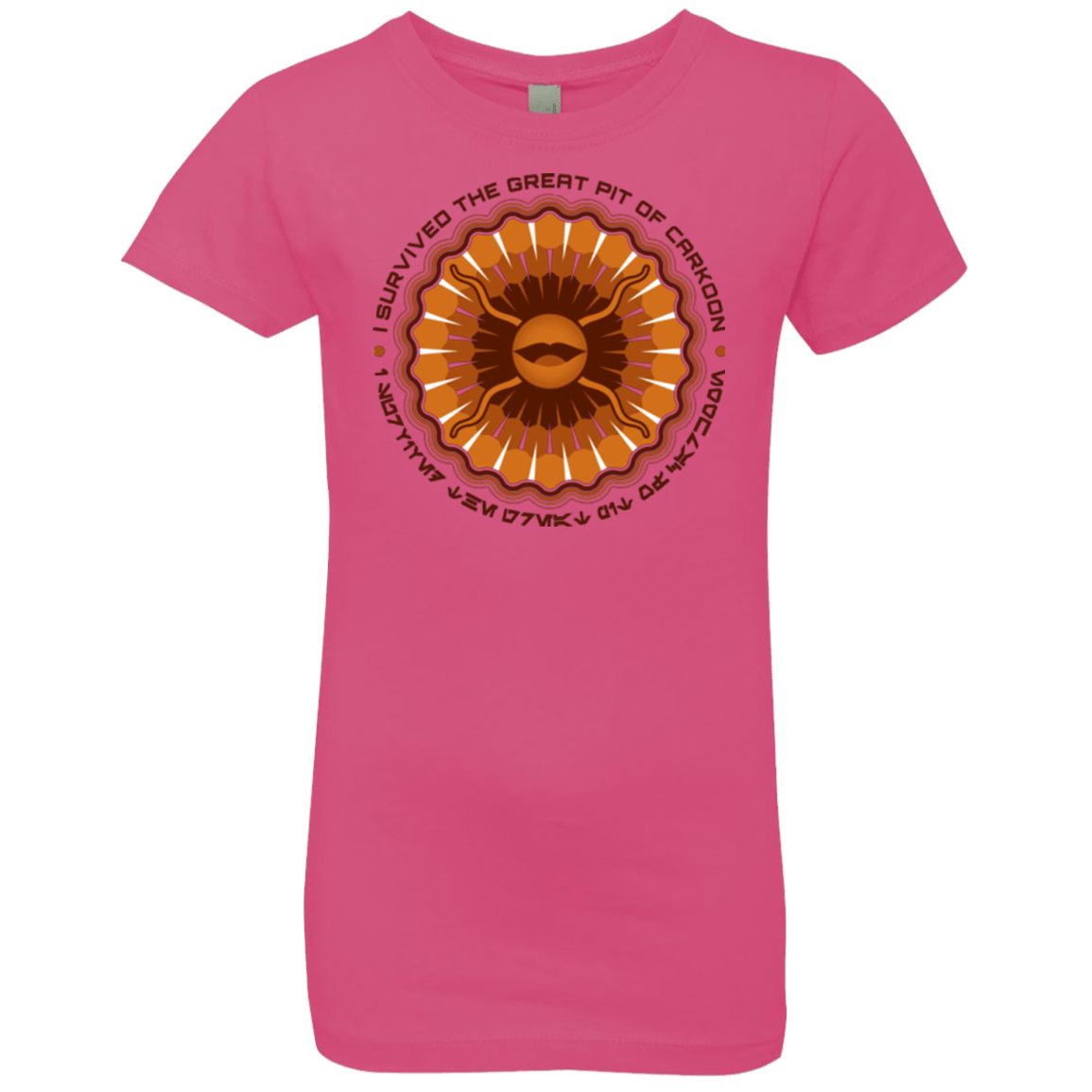 T-Shirts Hot Pink / YXS Surviving The Sarlacc Girls Premium T-Shirt