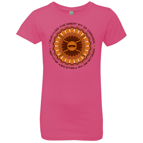 T-Shirts Hot Pink / YXS Surviving The Sarlacc Girls Premium T-Shirt