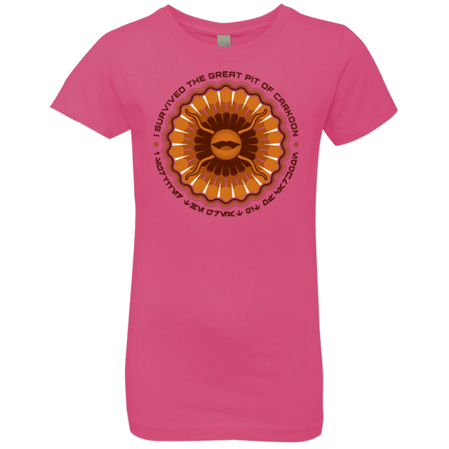 T-Shirts Hot Pink / YXS Surviving The Sarlacc Girls Premium T-Shirt