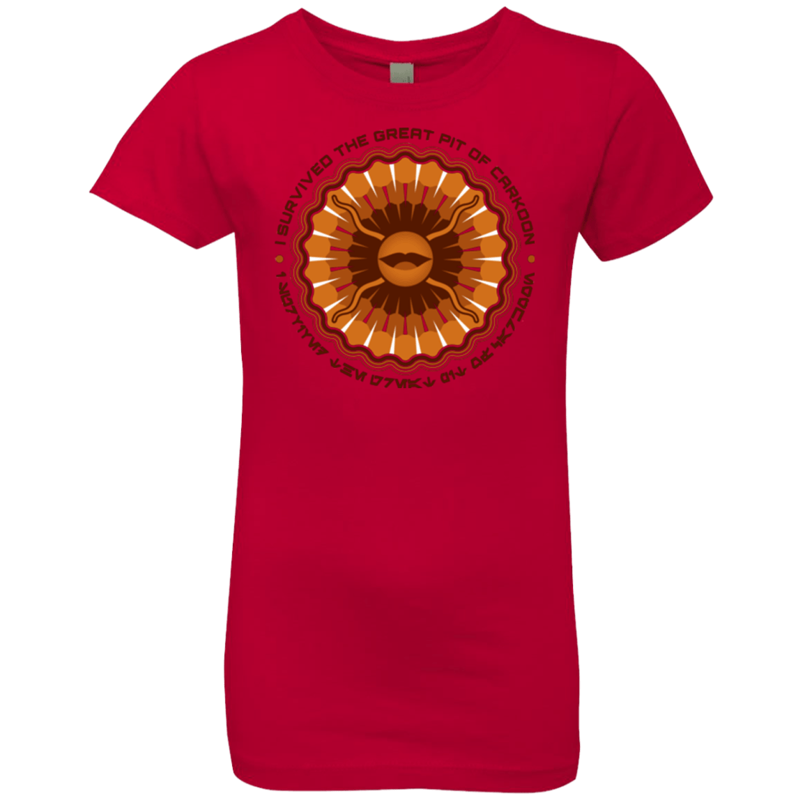 T-Shirts Red / YXS Surviving The Sarlacc Girls Premium T-Shirt