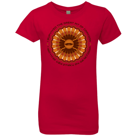 T-Shirts Red / YXS Surviving The Sarlacc Girls Premium T-Shirt