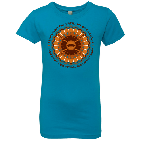 T-Shirts Turquoise / YXS Surviving The Sarlacc Girls Premium T-Shirt