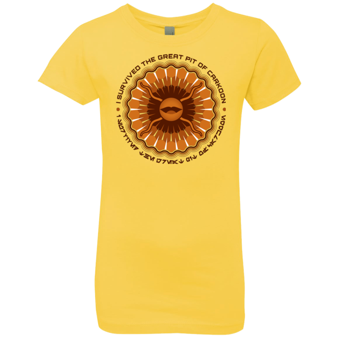 T-Shirts Vibrant Yellow / YXS Surviving The Sarlacc Girls Premium T-Shirt