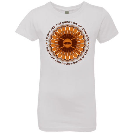 T-Shirts White / YXS Surviving The Sarlacc Girls Premium T-Shirt