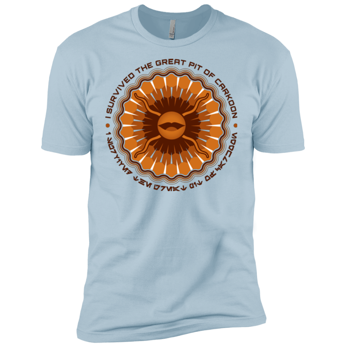 T-Shirts Light Blue / X-Small Surviving The Sarlacc Men's Premium T-Shirt
