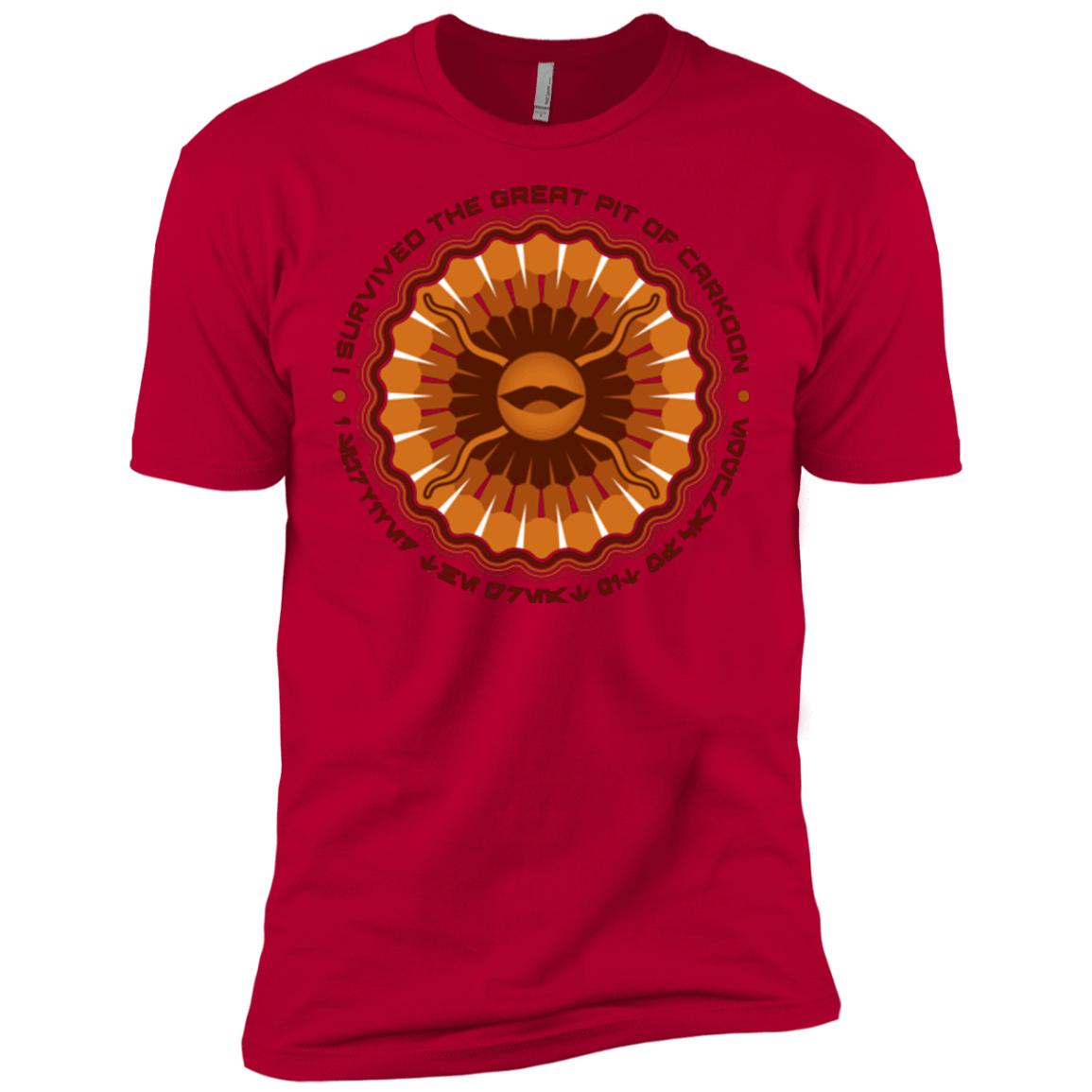 T-Shirts Red / X-Small Surviving The Sarlacc Men's Premium T-Shirt