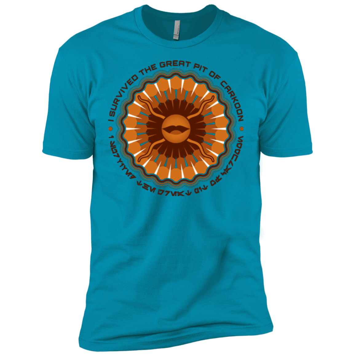 T-Shirts Turquoise / X-Small Surviving The Sarlacc Men's Premium T-Shirt