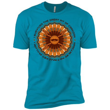 T-Shirts Turquoise / X-Small Surviving The Sarlacc Men's Premium T-Shirt