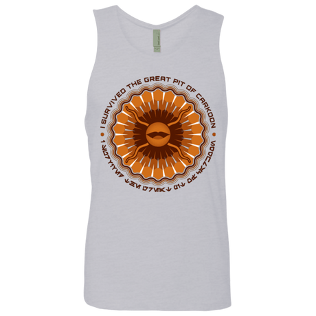 T-Shirts Heather Grey / Small Surviving The Sarlacc Men's Premium Tank Top