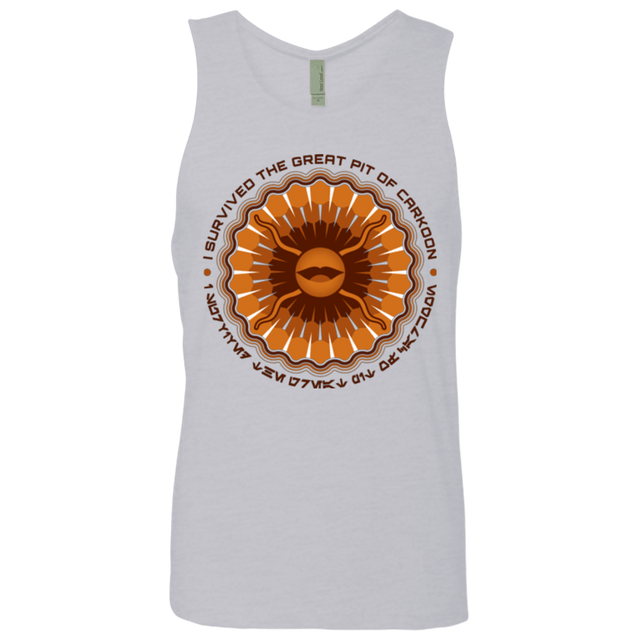 T-Shirts Heather Grey / Small Surviving The Sarlacc Men's Premium Tank Top