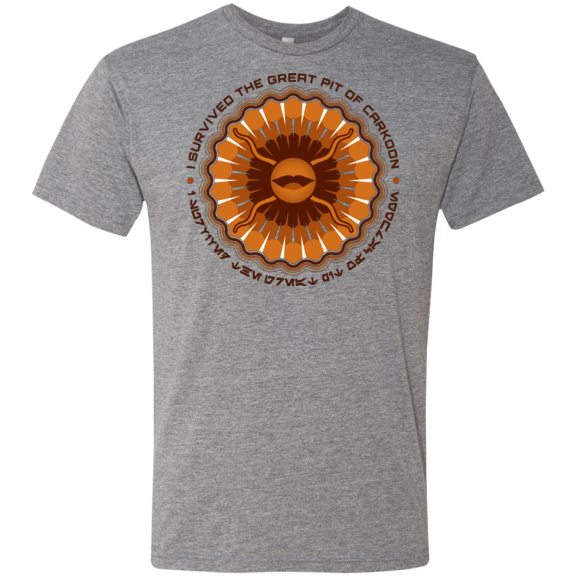 T-Shirts Premium Heather / Small Surviving The Sarlacc Men's Triblend T-Shirt