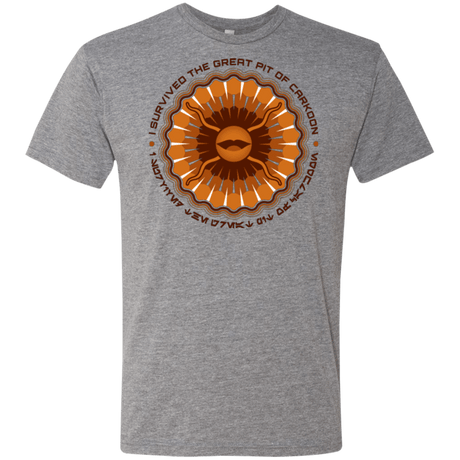 T-Shirts Premium Heather / Small Surviving The Sarlacc Men's Triblend T-Shirt