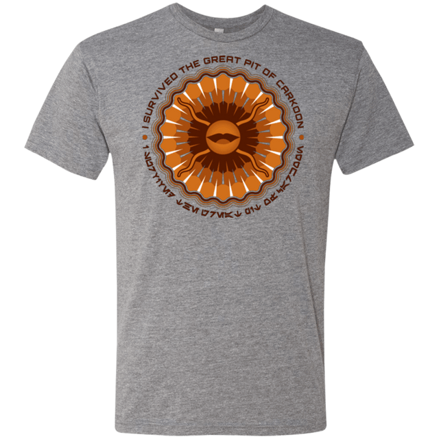 T-Shirts Premium Heather / Small Surviving The Sarlacc Men's Triblend T-Shirt