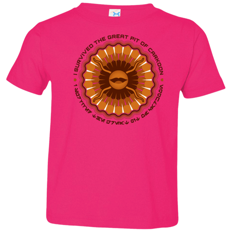 T-Shirts Hot Pink / 2T Surviving The Sarlacc Toddler Premium T-Shirt