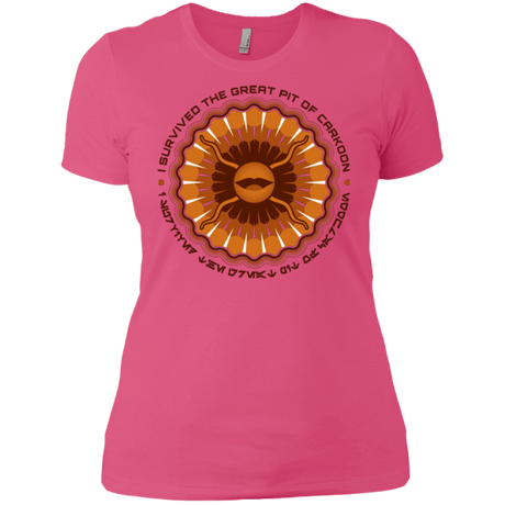 T-Shirts Hot Pink / X-Small Surviving The Sarlacc Women's Premium T-Shirt