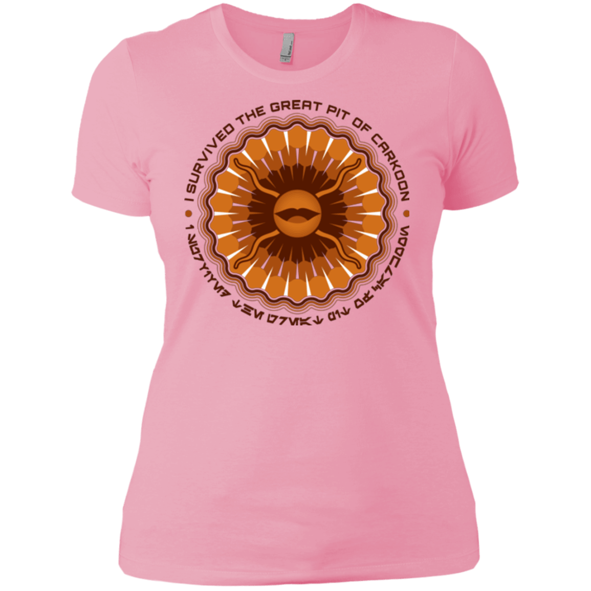 T-Shirts Light Pink / X-Small Surviving The Sarlacc Women's Premium T-Shirt