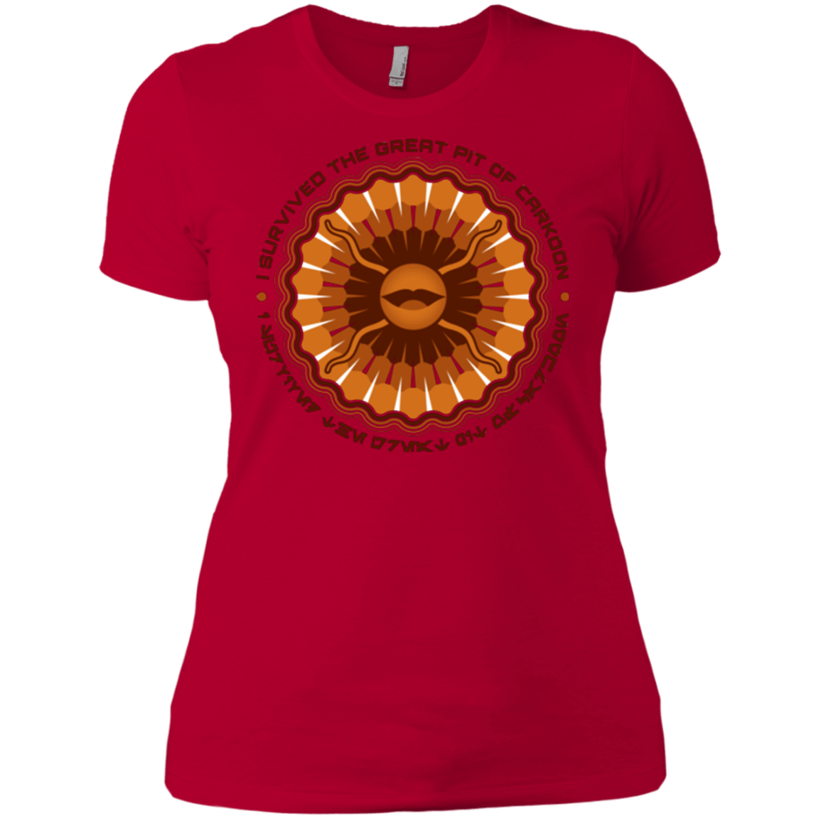 T-Shirts Red / X-Small Surviving The Sarlacc Women's Premium T-Shirt