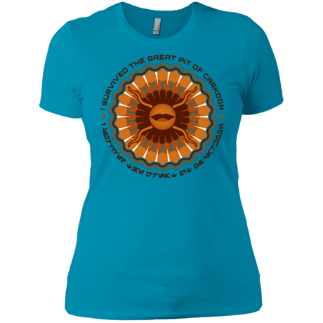 T-Shirts Turquoise / X-Small Surviving The Sarlacc Women's Premium T-Shirt