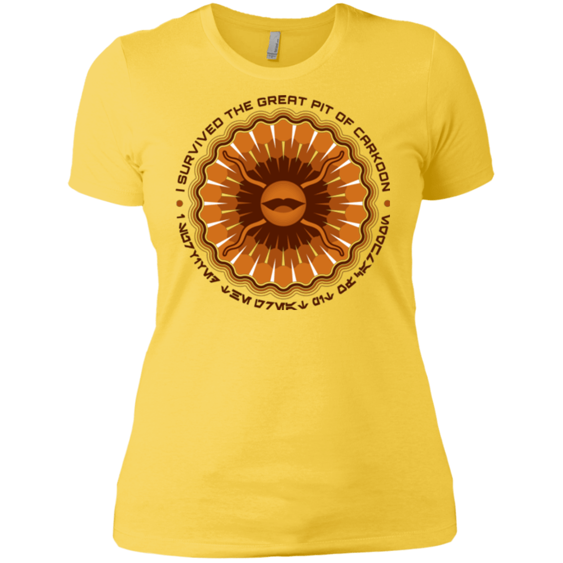 T-Shirts Vibrant Yellow / X-Small Surviving The Sarlacc Women's Premium T-Shirt