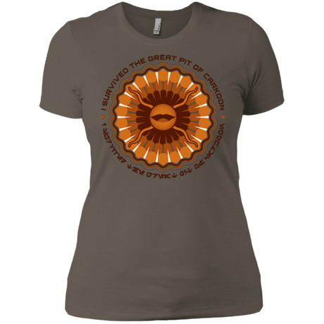T-Shirts Warm Grey / X-Small Surviving The Sarlacc Women's Premium T-Shirt