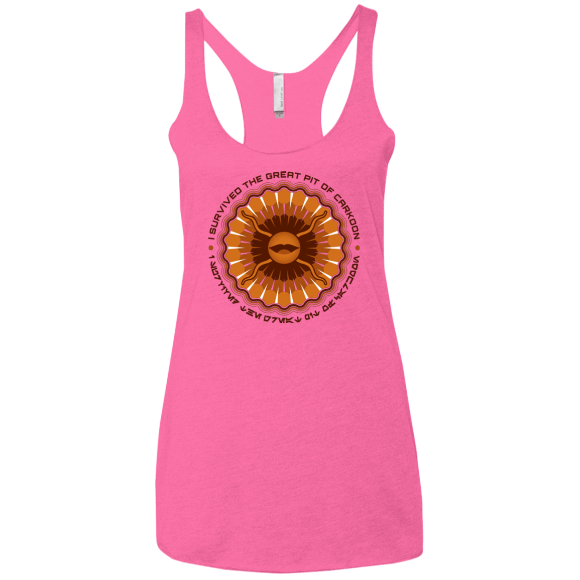 T-Shirts Vintage Pink / X-Small Surviving The Sarlacc Women's Triblend Racerback Tank