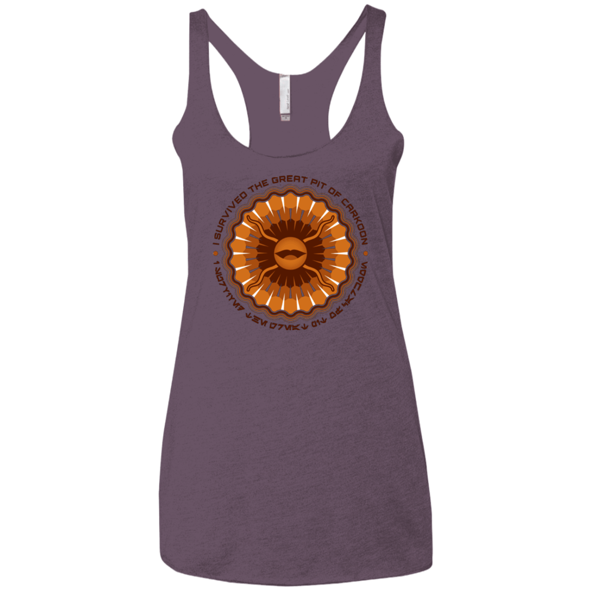 T-Shirts Vintage Purple / X-Small Surviving The Sarlacc Women's Triblend Racerback Tank
