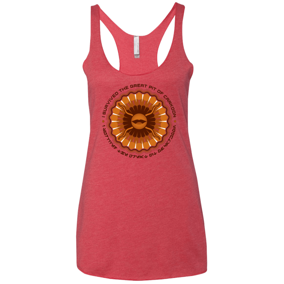 T-Shirts Vintage Red / X-Small Surviving The Sarlacc Women's Triblend Racerback Tank