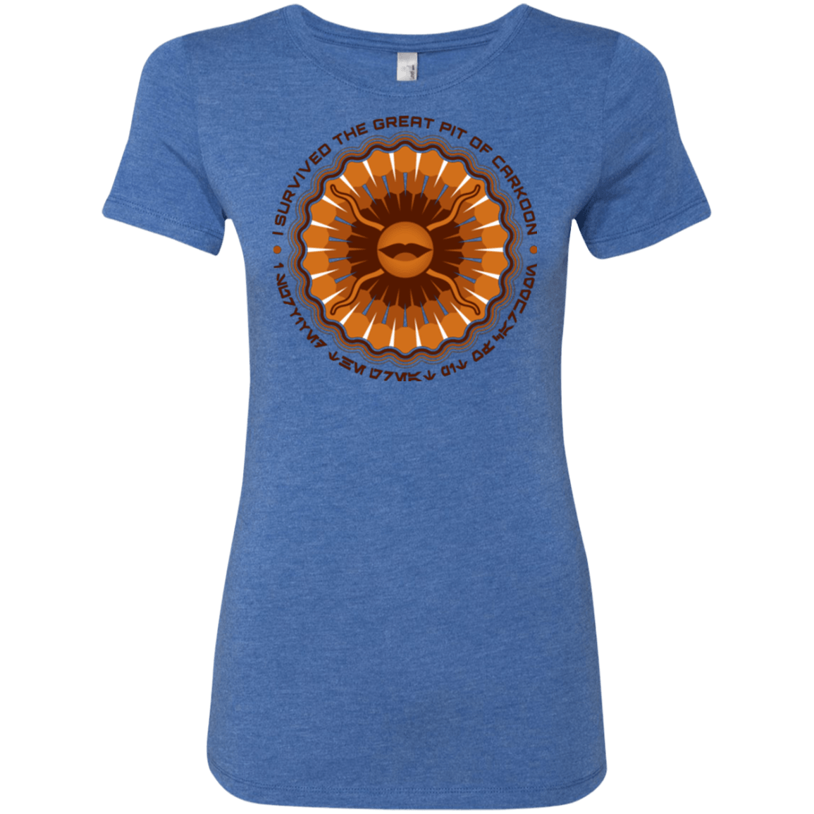 T-Shirts Vintage Royal / Small Surviving The Sarlacc Women's Triblend T-Shirt
