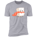 T-Shirts Heather Grey / S Sushi Hero Men's Premium T-Shirt