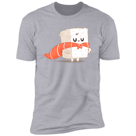 T-Shirts Heather Grey / S Sushi Hero Men's Premium T-Shirt