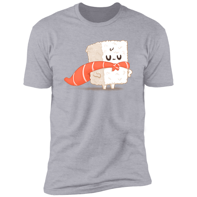 T-Shirts Heather Grey / S Sushi Hero Men's Premium T-Shirt