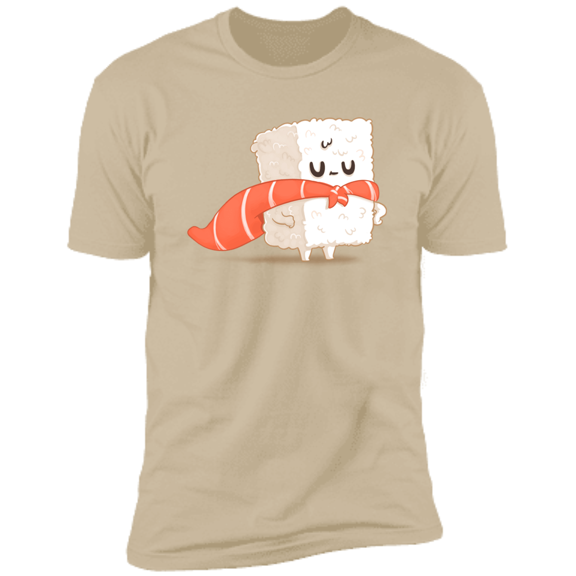 T-Shirts Sand / S Sushi Hero Men's Premium T-Shirt