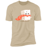 T-Shirts Sand / S Sushi Hero Men's Premium T-Shirt