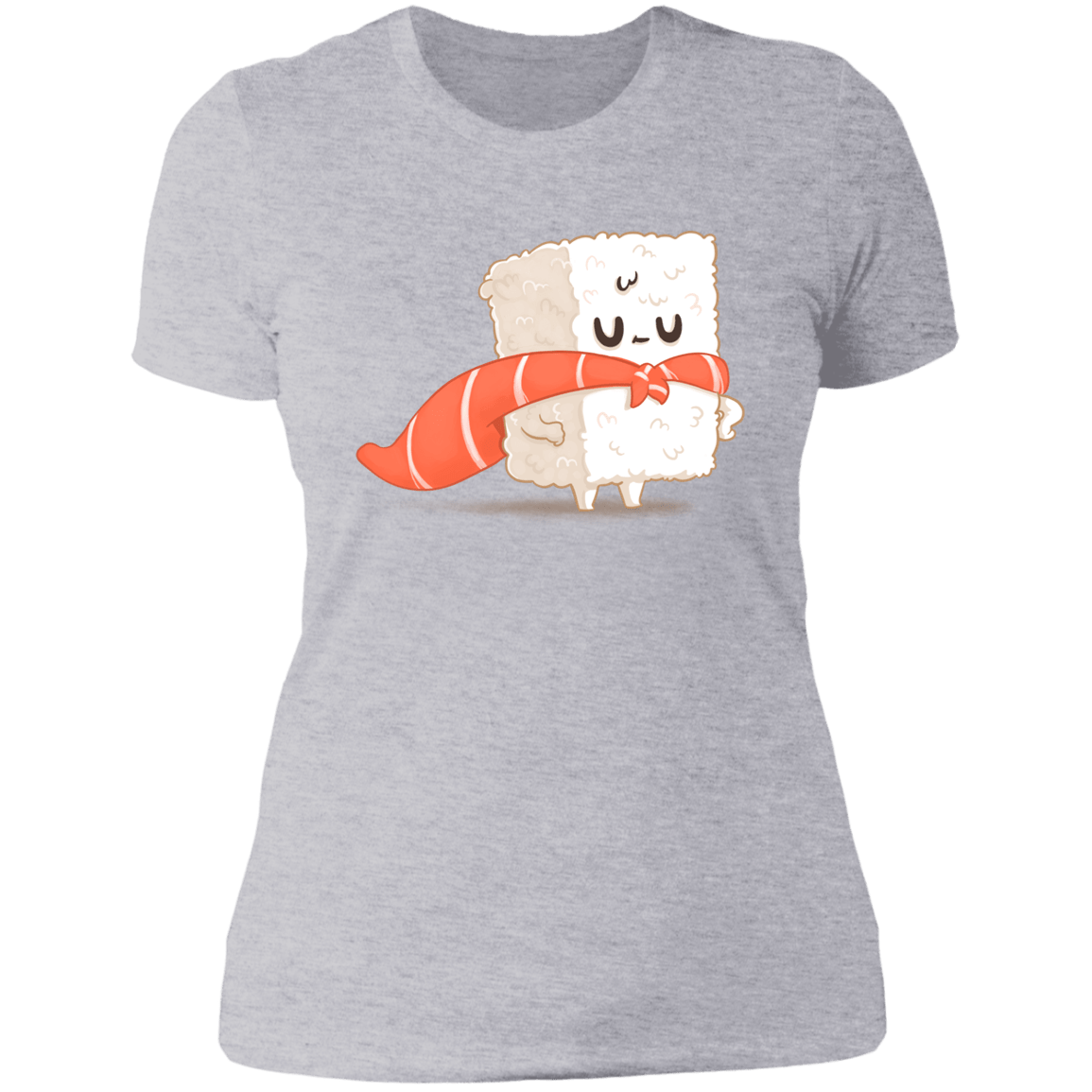 T-Shirts Heather Grey / S Sushi Hero Women's Premium T-Shirt
