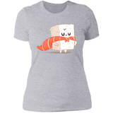 T-Shirts Heather Grey / S Sushi Hero Women's Premium T-Shirt