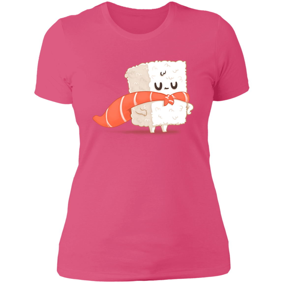 T-Shirts Hot Pink / S Sushi Hero Women's Premium T-Shirt
