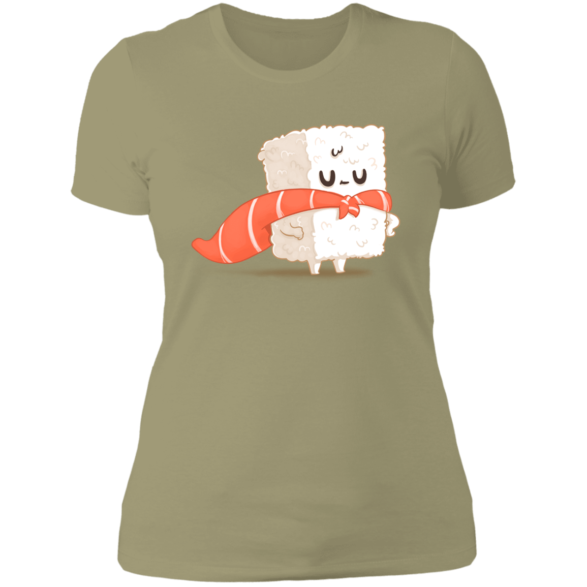 T-Shirts Light Olive / S Sushi Hero Women's Premium T-Shirt